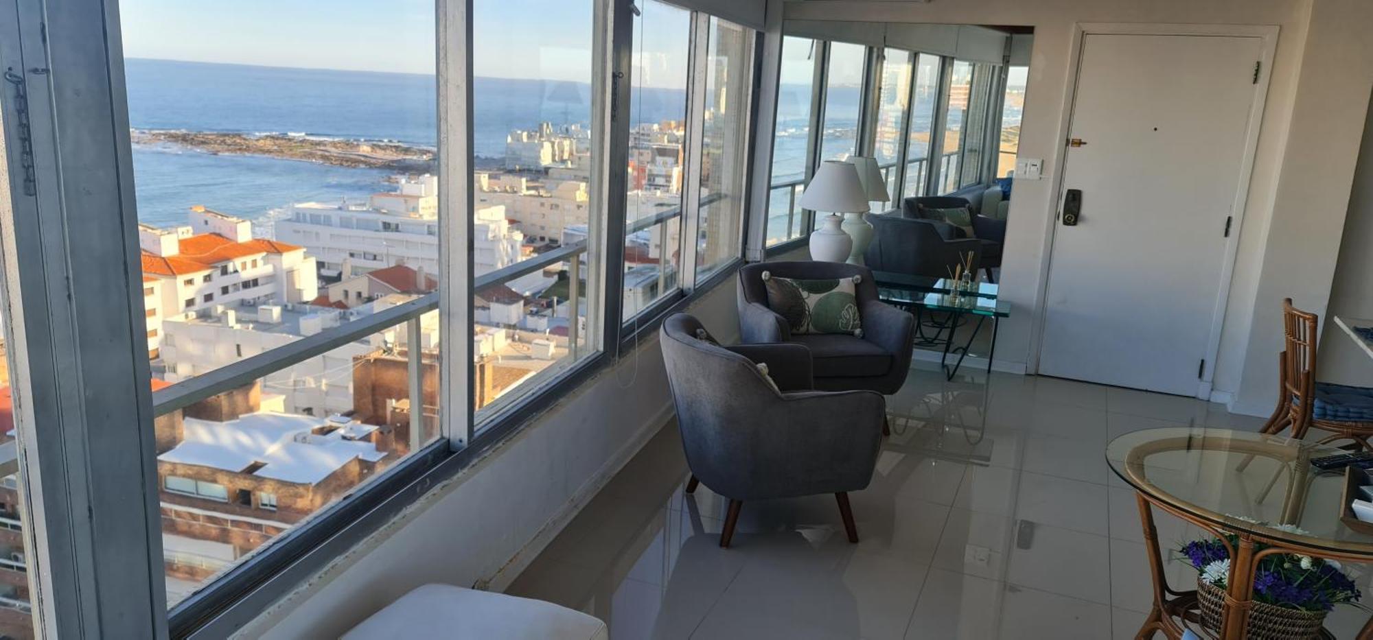 Apto 1011 Piso 10 Santos Dumont Excepcional Vista Al Mar Punta del Este Exterior foto